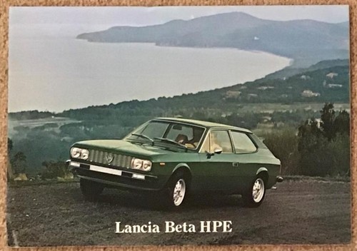 Lancia beta hpe brochure june - lancia,