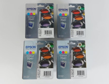 Epson Ink Cartridge T041 4x Tri Colour for Stylus C62/CX3200