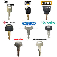 8 Excavator Keys set BOBCAT