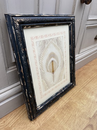 Large blue painted - large,