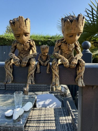 Baby groot sitting figure set - groot,