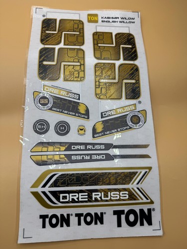 Dre russ cricket bat - 3d,
