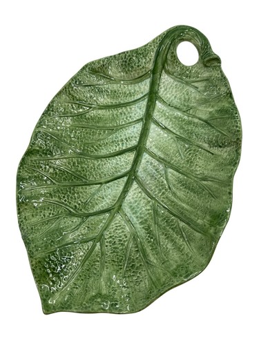 Italian majolica green cabbage - italian,