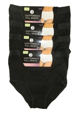   6 Pack Ladies Briefs, 100%