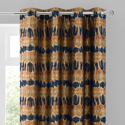 Navy gold jacquard heavy - navy,