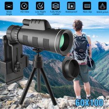 80x100 HD Monocular Telescope