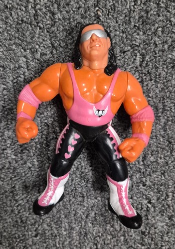 Wwf hasbro bret hart action - bret,