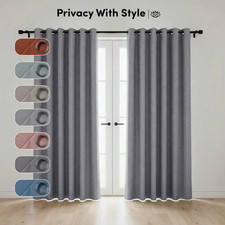 Luxury Linen Blackout Curtains