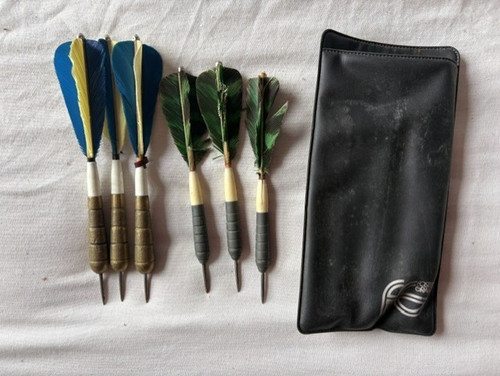 Vintage feather darts sets - darts, [2