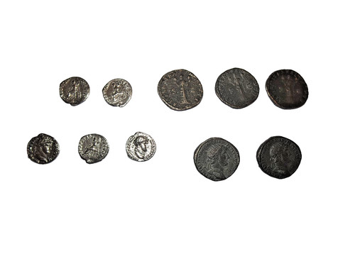 Set roman coins 5 - roman,