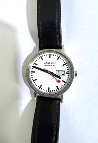 Mondaine watch swiss railway - watch,