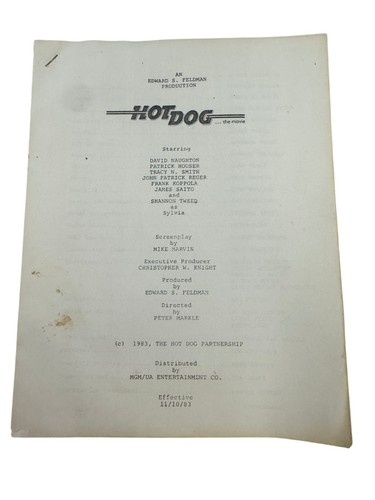 Hotdog the movie - the,