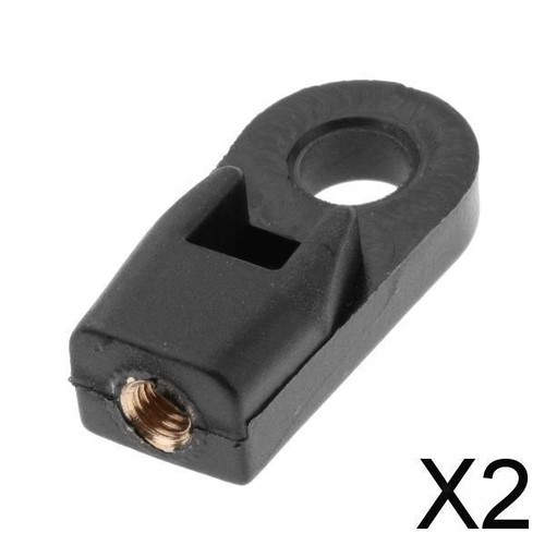 Plastic cable end connector - 2x,