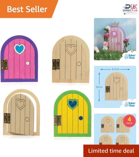 Enchanting wooden fairy doors - wooden,