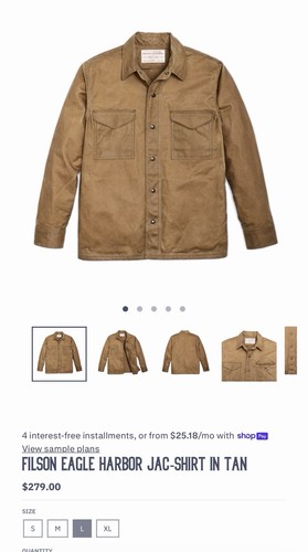 Filson eagle harbor jac - eagle, jac-shirt