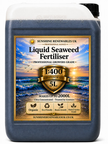 Liquid seaweed fertiliser - fertiliser, –