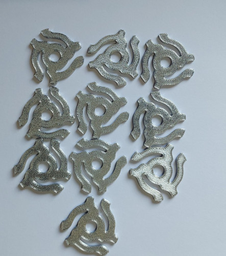 10x7 45rpm silver - 45rpm, vinyl