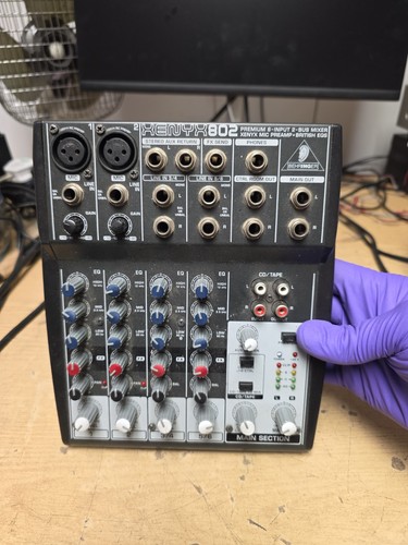 Behringer xenyx802 mic preamp - xenyx802,