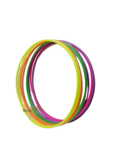 Multicolour plastic hula hoops - hula,