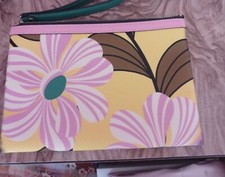 Orla Kiely Pouch Wristlet Zipper Acapulco Print 