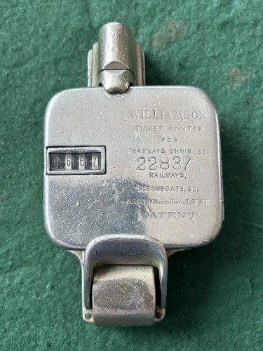 Old williamson ticket puncher - old,
