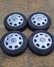 Set of 4x13" Steel Wheels with