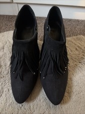 Black Western Style Boots With