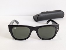 Pre-Owned Ray-Ban Mega Wayfarer RB0840S 901/31 51mm Sunglasses w/ Case