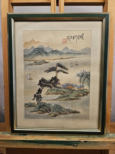 Vintage oriental ink - vintage,