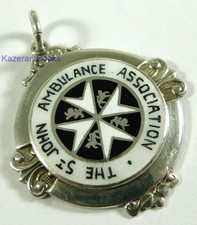 Solid Silver Enamel Albert