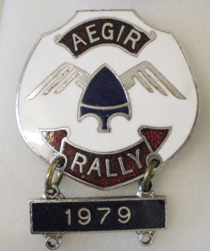 Aegir rally enamel - enamel, pin
