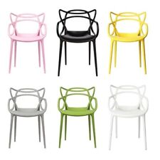 Set of 2/4/6 Master style Lounge Kitchen Dining Chair Retro Garden Outdoor Patio