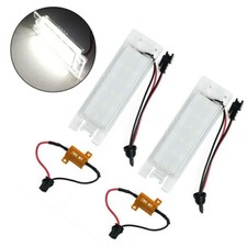 2x LED Licence Number Plate Light For Opel Vauxhall Corsa C D Zafira B Insignia
