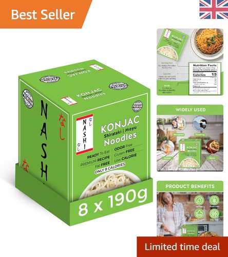 Nashi 8x190g konjac noodles - nashi, |