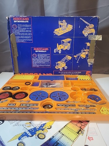 Meccano enthusiast set not - set,