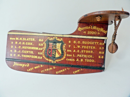 Boat race 1920 rowing trophy - race,