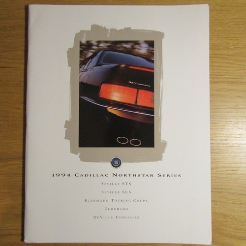 Cadillac northstar seville sts - cadillac,