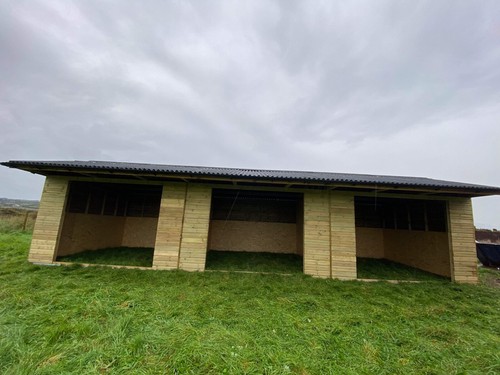 12ft 36ft field shelter - 12ft, x