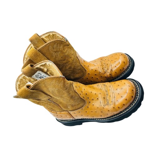 Ariat fat baby tan ostrich - baby,