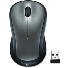 Logitech M310 Wireless Mouse 2.4 GHz Connection via Nano USB Receiver Silver