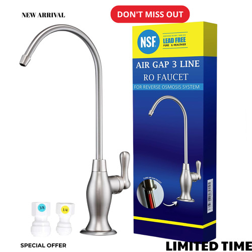 New air gap line faucet - ro,