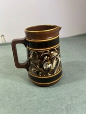 A vintage Mocha ware jug 