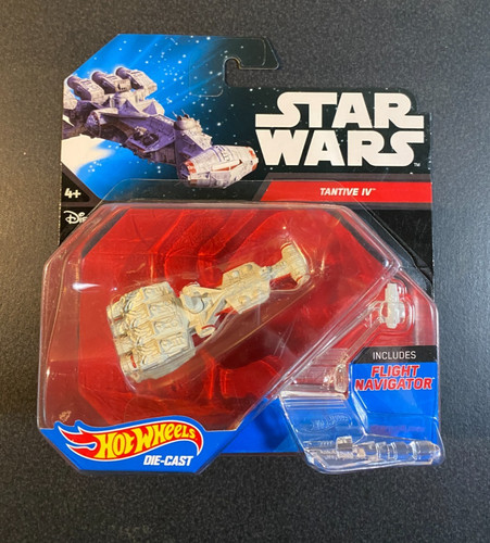 Hot wheels star wars tantive - star,