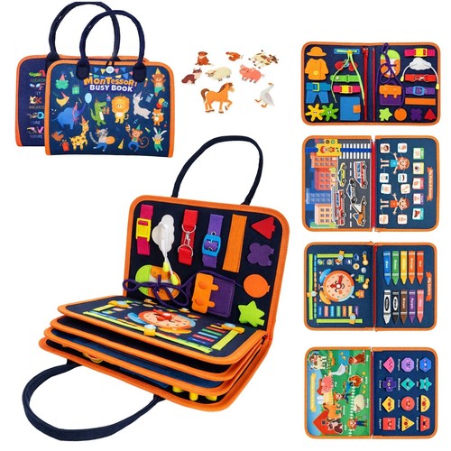 Montessori busy book - busy,