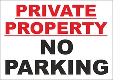 Private property no parking