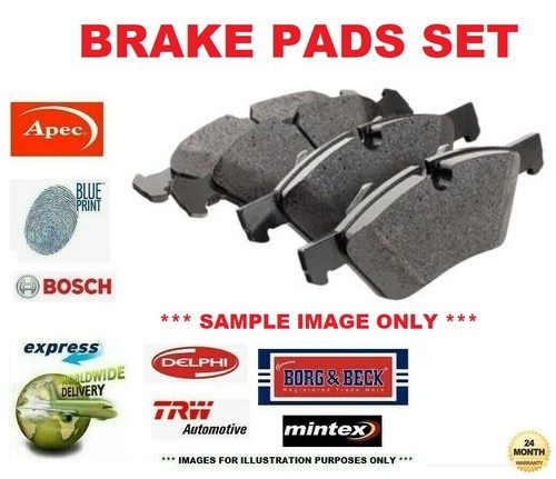 Front axle brake pads - axle, set