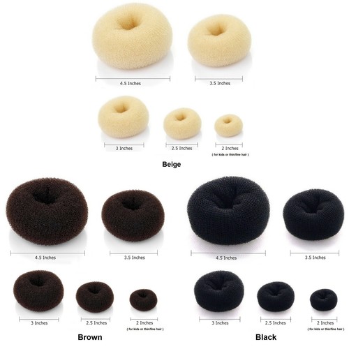 Hair donut bun maker - donut,