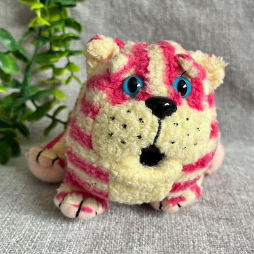 Bagpuss pink cream striped - bagpuss,