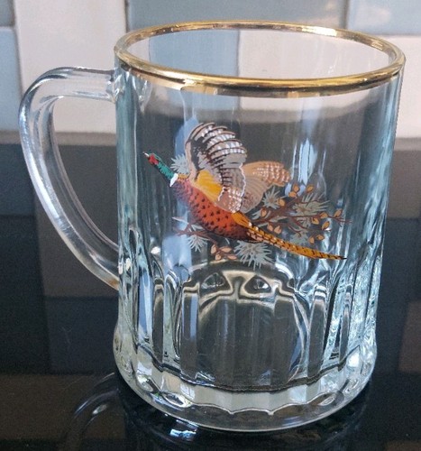 Vintage pheasant tankard - pheasant, pint
