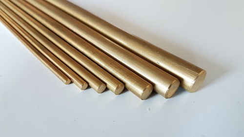 Brass round bar - round,